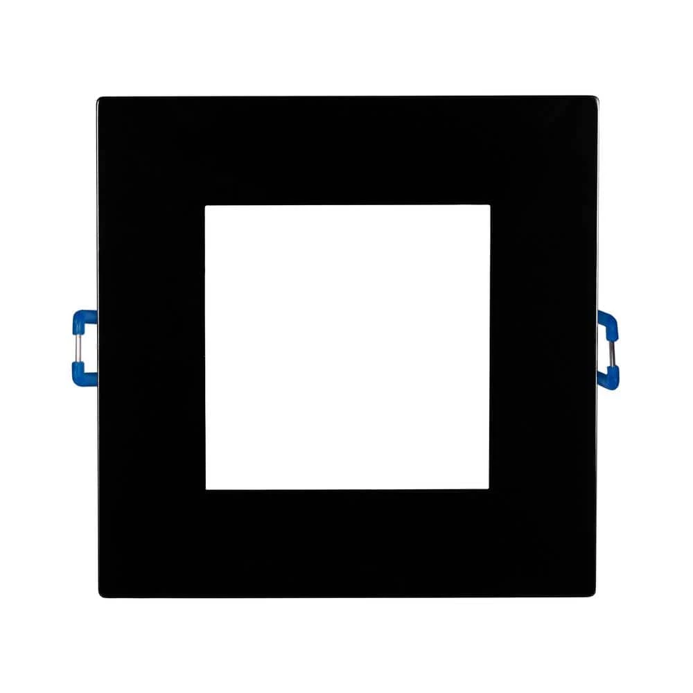 Brand new 💯 DLE Series 6 in. Square 4000K Black Integrated LED Recessed Canless Downlight with Trim by NICOR 🔥 5 Brand new 💯 DLE Series 6 in. Square 4000K Black Integrated LED Recessed Canless Downlight with Trim by NICOR 🔥 - Image 3