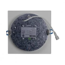Best Sale 👏 6 in. Square 4000K Remodel IC-Rated Recessed Integrated LED Edge Lit Downlight Kit by NICOR 💯 -NICOR Sales Store nicor recessed lighting trims dle621204ksqwh 44 1000