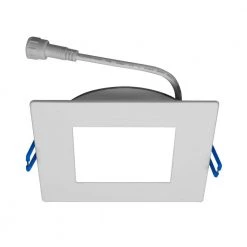 Best Sale 👏 6 in. Square 4000K Remodel IC-Rated Recessed Integrated LED Edge Lit Downlight Kit by NICOR 💯