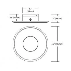 Outlet ✔️ DLF SureFit(v3) 5 in. 10.1-Watt Round White Integrated LED Recessed Light Trim, 4000K by NICOR 👍 -NICOR Sales Store nicor recessed lighting trims dlf301204kwh 4f 1000