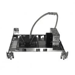 Promo 🔔 5 in. White (3000K) LED Recessed Square Downlight Kit with Housing, Baffle Trim, and LED Module by NICOR 🧨 -NICOR Sales Store nicor recessed lighting trims dlq5 10 120 3k wh bf 1f 1000