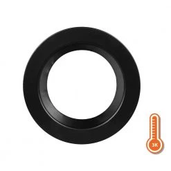 Hot Sale 🛒 DLR4(v6) 4 in. Black 3000K Integrated LED Recessed Light by NICOR 👏 -NICOR Sales Store nicor recessed lighting trims dlr46071203kbk 40 1000