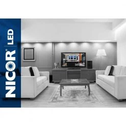 Promo ❤️ DLR4(v6) 4 in. Oil-Rubbed Bronze Selectable CCT Recessed Integrated LED Downlight Trim by NICOR 🔔 -NICOR Sales Store nicor recessed lighting trims dlr4607120sob 44 1000