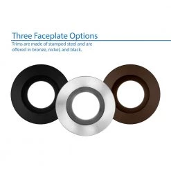 Hot Sale 🎉 5/6 in. 5000K White Integrated LED Recessed Retrofit Downlight Trim by NICOR 🧨 -NICOR Sales Store nicor recessed lighting trims dlr565081205kwh 4f 1000