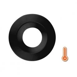 Best deal ⌛ DLR Series 5 in.-6 in. Black 3000K Integrated LED Recessed Retrofit Downlight Trim, Remodel, Dimmable by NICOR 🧨 -NICOR Sales Store nicor recessed lighting trims dlr566091203kbk 40 1000