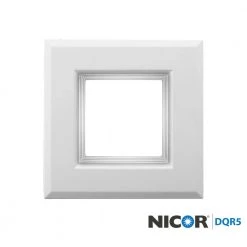 Deals 👏 DLR Series 5 in. White (1190 Lumens) LED Square Recessed Retrofit Downlight Trim Kit, 4000K by NICOR 😉 -NICOR Sales Store nicor recessed lighting trims dqr5 10 120 4k wh bf 44 1000