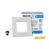 Deals 👏 DLR Series 5 in. White (1190 Lumens) LED Square Recessed Retrofit Downlight Trim Kit, 4000K by NICOR 😉 1 Deals 👏 DLR Series 5 in. White (1190 Lumens) LED Square Recessed Retrofit Downlight Trim Kit, 4000K by NICOR 😉 -NICOR Sales Store nicor recessed lighting trims dqr5 10 120 4k wh bf 64 1000