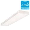 Best reviews of ✔️ 4 ft. White Fluorescent Wraparound Ceiling Fixture with Clear Prismatic Lens by NICOR 💯 -NICOR Sales Store nicor wraparound lights 10370eb 64 1000