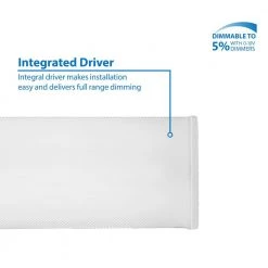 Best Pirce 🔔 ACW 220-Watt Equivalent High-Output White Integrated LED Wraparound Ceiling Light Fixture, 5000K by NICOR ⌛ -NICOR Sales Store nicor wraparound lights acw 20 4h 50k c3 1000