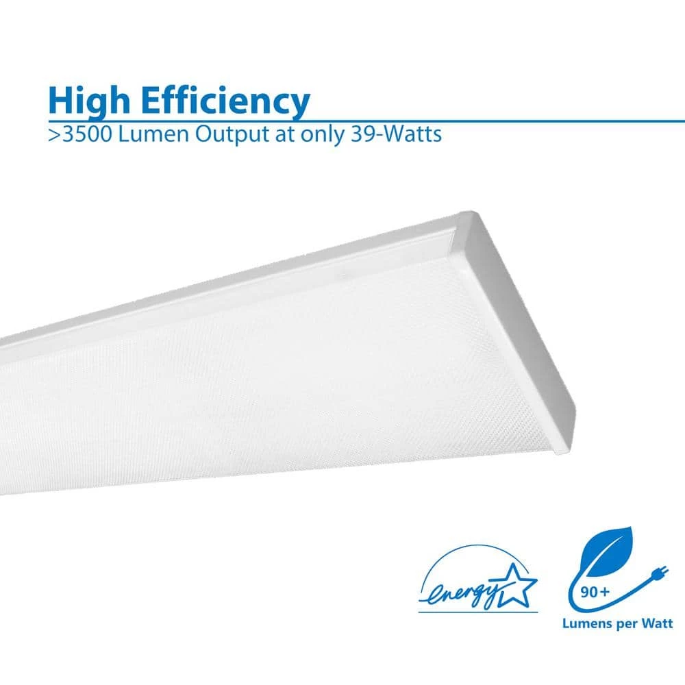 Best deal โ ACW 120-Watt Equivalent White Integrated LED Wraparound Ceiling Light Fixture, 5000K by NICOR ๐ 7 Best deal โ ACW 120-Watt Equivalent White Integrated LED Wraparound Ceiling Light Fixture, 5000K by NICOR ๐ - Image 5