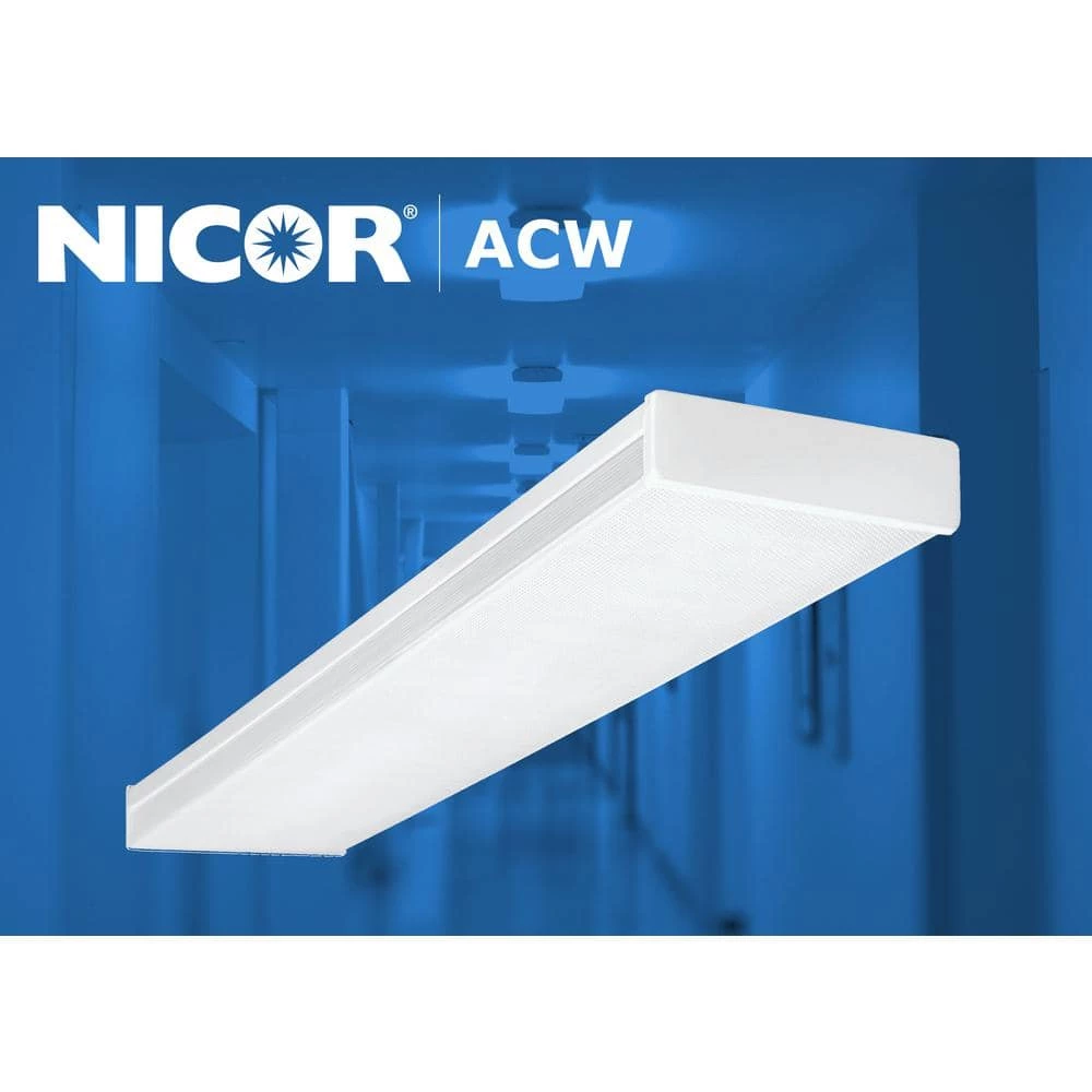Best deal โ ACW 120-Watt Equivalent White Integrated LED Wraparound Ceiling Light Fixture, 5000K by NICOR ๐ 12 Best deal โ ACW 120-Watt Equivalent White Integrated LED Wraparound Ceiling Light Fixture, 5000K by NICOR ๐ - Image 10