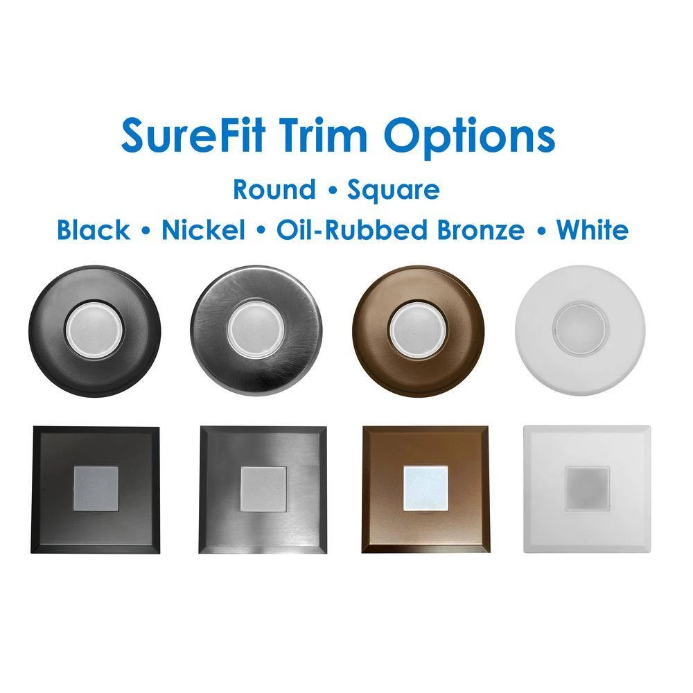 New โค๏ธ SureFit 9.6-Watt Square Oil-Rubbed Bronze Integrated LED Flush Mount with 2700K by NICOR ๐ฅฐ 12 New โค๏ธ SureFit 9.6-Watt Square Oil-Rubbed Bronze Integrated LED Flush Mount with 2700K by NICOR ๐ฅฐ - Image 10