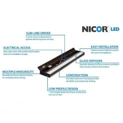 Best Sale ๐ NUC 21 in. LED Oil-Rubbed Bronze Dimmable Under Cabinet Light with Link and Plug Port by NICOR ๐ 16 Best Sale ๐ NUC 21 in. LED Oil-Rubbed Bronze Dimmable Under Cabinet Light with Link and Plug Port by NICOR ๐ -NICOR Sales Store oil rubbed bronze nicor under cabinet lights nuc 4 21 dm l ob 76 1000