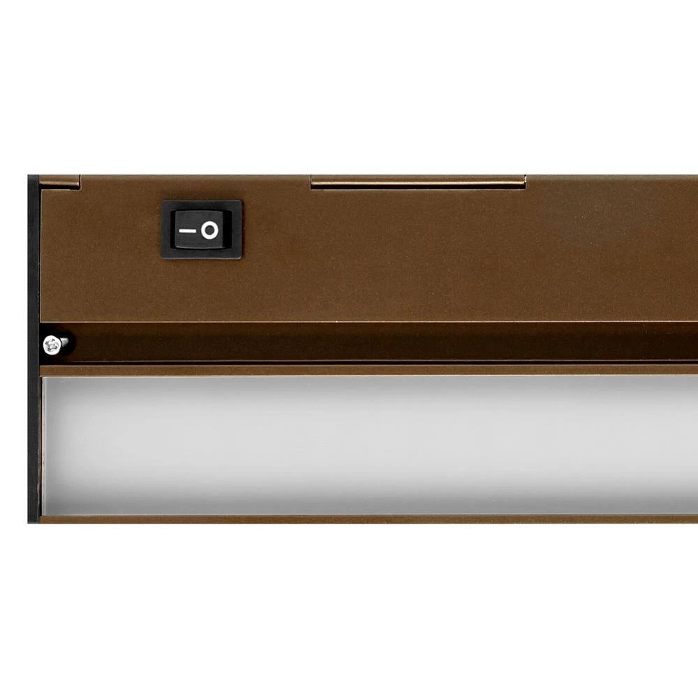 Best Sale ๐ NUC 21 in. LED Oil-Rubbed Bronze Dimmable Under Cabinet Light with Link and Plug Port by NICOR ๐ 4 Best Sale ๐ NUC 21 in. LED Oil-Rubbed Bronze Dimmable Under Cabinet Light with Link and Plug Port by NICOR ๐ - Image 2