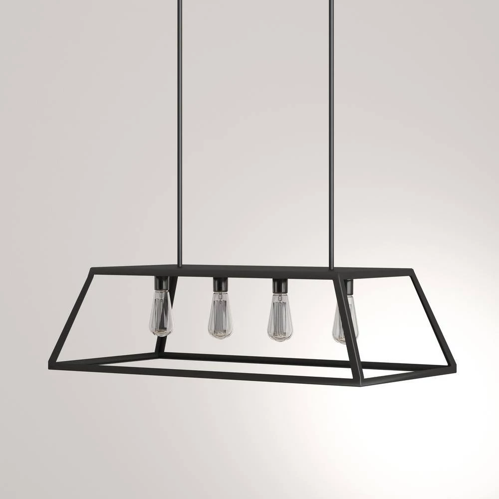 Discount 🌟 Skyline Ridge Collection 4-Light Oil Rubbed Bronze Island Light with Metal Frame by Yosemite Home Decor ✨ 9 Discount 🌟 Skyline Ridge Collection 4-Light Oil Rubbed Bronze Island Light with Metal Frame by Yosemite Home Decor ✨ - Image 7