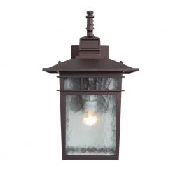 Best Sale 🔔 Dante Collection 1-Light Oil Rubbed Bronze Outdoor Wall Lantern Sconce by Yosemite Home Decor 🛒 -NICOR Sales Store oil rubbed bronze yosemite home decor outdoor sconces 2072sdiorb 1f 1000