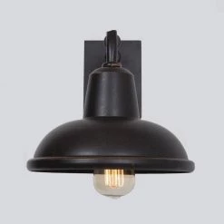 Best Sale 🔔 Brawley Collection 1-Light Oil-Rubbed Bronze Outdoor Wall Lantern Sconce by Yosemite Home Decor 🎁 -NICOR Sales Store oil rubbed bronze yosemite home decor outdoor sconces 24301 1orb 4f 1000