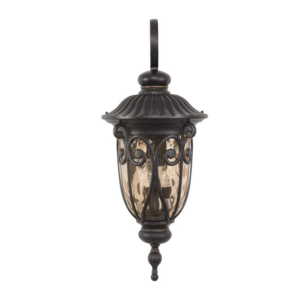 Discount 🥰 Viviana Collection 3-Light Oil Rubbed Bronze Outdoor Wall Lantern Sconce by Yosemite Home Decor 😉 5 Discount 🥰 Viviana Collection 3-Light Oil Rubbed Bronze Outdoor Wall Lantern Sconce by Yosemite Home Decor 😉 - Image 3