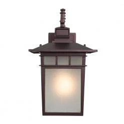Outlet ⌛ Dante Collection 1-Light Oil Rubbed Bronze Outdoor Wall Lantern Sconce by Yosemite Home Decor 🔥 -NICOR Sales Store oil rubbed bronze yosemite home decor outdoor sconces fl2072ldorb 4f 1000