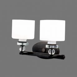 Deals 💯 Mitchell Peak 2-Light Oil Rubbed Bronze Bathroom Vanity Light with Dove White Glass Shade by Yosemite Home Decor 👏 -NICOR Sales Store oil rubbed bronze yosemite home decor vanity lighting 2009 2v orb 1f 1000
