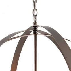 Hot Sale 🎁 Tira 6-Light Satin Nickel Orb Chandelier by Yosemite Home Decor 👍 -NICOR Sales Store satin nickel yosemite home decor chandeliers 120025629 1f 1000
