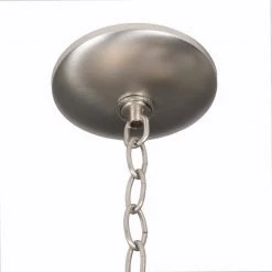 Cheapest 🌟 Glacier Point Collection 3-Light Satin Nickel Pendant with Ivory Cloud Glass Shade by Yosemite Home Decor 🤩 -NICOR Sales Store satin nickel yosemite home decor chandeliers 1351 3sn 44 1000