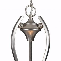 Cheapest 🌟 Glacier Point Collection 3-Light Satin Nickel Pendant with Ivory Cloud Glass Shade by Yosemite Home Decor 🤩 -NICOR Sales Store satin nickel yosemite home decor chandeliers 1351 3sn fa 1000