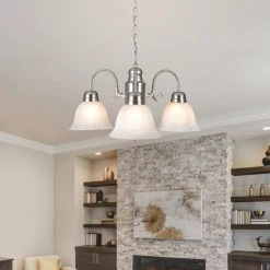 Cheapest 😀 Manzanita Collection 3-Light Satin Nickel Hanging Chandelier with Marble Glass Shade by Yosemite Home Decor 😉 13 Cheapest 😀 Manzanita Collection 3-Light Satin Nickel Hanging Chandelier with Marble Glass Shade by Yosemite Home Decor 😉 -NICOR Sales Store satin nickel yosemite home decor chandeliers 1433 3sn 31 1000