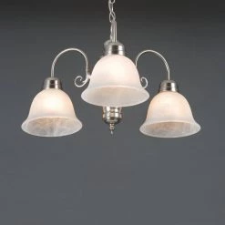 Cheapest 😀 Manzanita Collection 3-Light Satin Nickel Hanging Chandelier with Marble Glass Shade by Yosemite Home Decor 😉 10 Cheapest 😀 Manzanita Collection 3-Light Satin Nickel Hanging Chandelier with Marble Glass Shade by Yosemite Home Decor 😉 -NICOR Sales Store satin nickel yosemite home decor chandeliers 1433 3sn 4f 1000