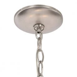 Best Sale 🛒 3-Light Satin Nickel Chandelier with Shade by Yosemite Home Decor ⌛ -NICOR Sales Store satin nickel yosemite home decor chandeliers 93433 3sn 44 1000