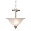 Budget โ๏ธ 2-Light Pendant in Satin Nickel Finish with White Glass Shade by Yosemite Home Decor โค๏ธ 2 Budget โ๏ธ 2-Light Pendant in Satin Nickel Finish with White Glass Shade by Yosemite Home Decor โค๏ธ -NICOR Sales Store satin nickel yosemite home decor chandeliers 93451 sn 64 1000