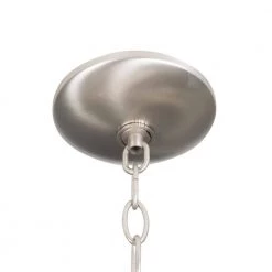 Best Pirce 🌟 Half Dome 5-Light Satin Nickel Hanging Chandelier with White Frosted Glass Shade by Yosemite Home Decor 👏 -NICOR Sales Store satin nickel yosemite home decor chandeliers 95535 5sn 44 1000