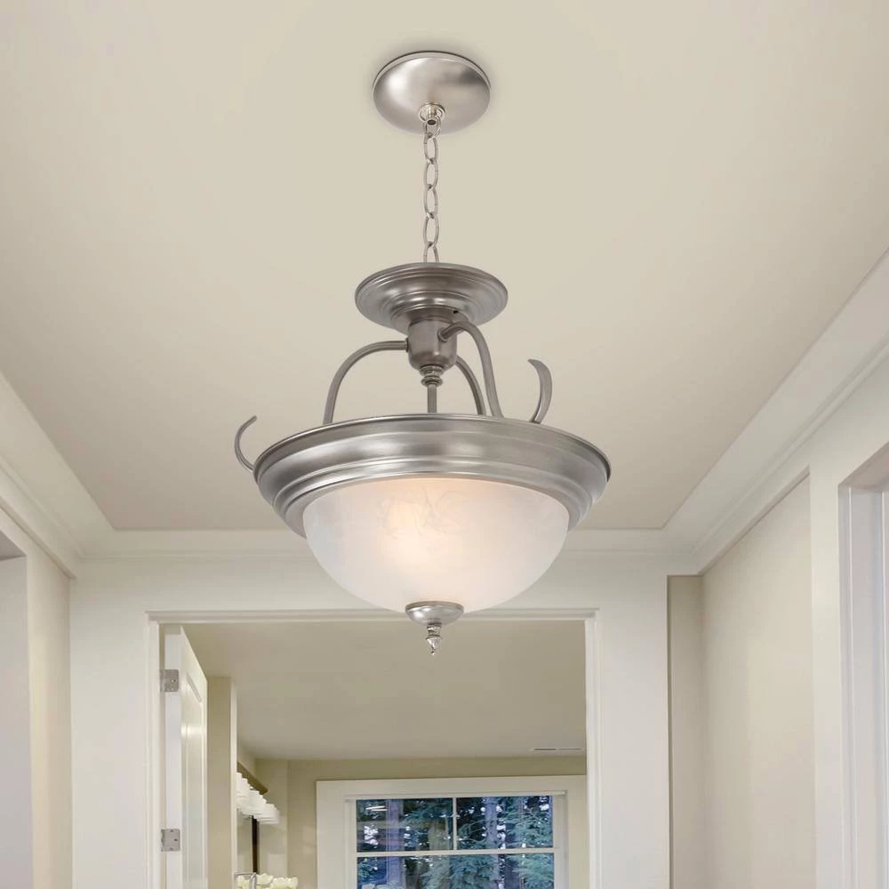 Best reviews of ๐ Elizabeth Collection 2-Light Satin Nickel Semi-Flush Mount Light with Alabaster Glass Shade by Yosemite Home Decor ๐ฏ 8 Best reviews of ๐ Elizabeth Collection 2-Light Satin Nickel Semi-Flush Mount Light with Alabaster Glass Shade by Yosemite Home Decor ๐ฏ - Image 6