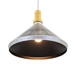 Best Pirce ❤️ Gris Plateado 1-Light Silver Grey Pendant by Yosemite Home Decor 👍 -NICOR Sales Store silver grey yosemite home decor chandeliers rs27217 1f 1000