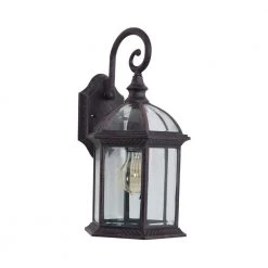 Cheapest 😉 Anita Collection 1-Light Venetian Bronze Outdoor Wall Lantern Sconce by Yosemite Home Decor 🔥 -NICOR Sales Store venetian bronze yosemite home decor outdoor sconces 5271vb 4f 1000