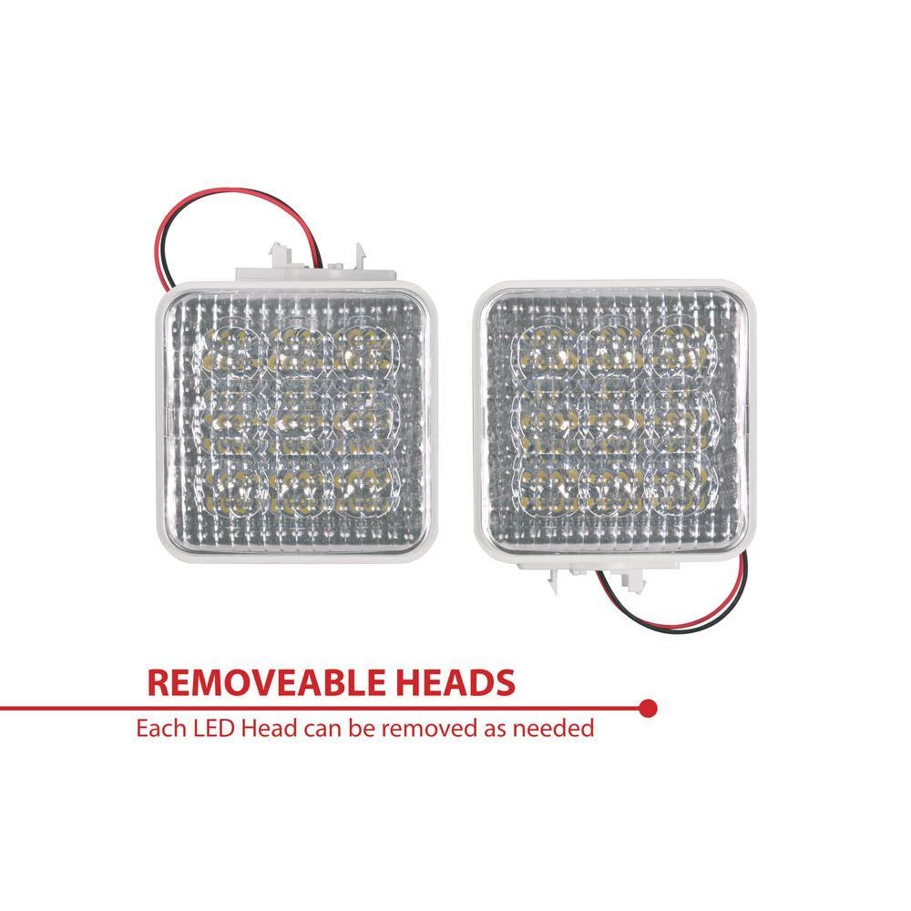 Budget ๐ ECL3 Self-Diagnostic 25-Watt Equivalent 120-Volt Integrated LED Emergency Exit Sign, Green Lettering by NICOR ๐ 7 Budget ๐ ECL3 Self-Diagnostic 25-Watt Equivalent 120-Volt Integrated LED Emergency Exit Sign, Green Lettering by NICOR ๐ - Image 5