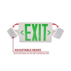 Budget ๐ ECL3 Self-Diagnostic 25-Watt Equivalent 120-Volt Integrated LED Emergency Exit Sign, Green Lettering by NICOR ๐ 16 Budget ๐ ECL3 Self-Diagnostic 25-Watt Equivalent 120-Volt Integrated LED Emergency Exit Sign, Green Lettering by NICOR ๐ -NICOR Sales Store white nicor emergency exit lights ecl310unvwhg2sd 40 1000