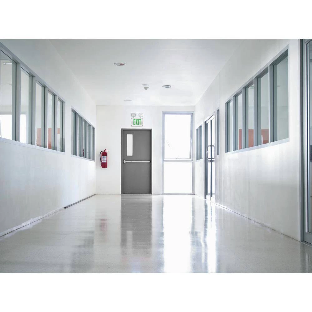 Cheap ๐ ECL5 Series 25-Watt Equivalent Integrated LED Outdoor White Exit Sign with Adjustable Light Heads, Green Lettering by NICOR ๐ 10 Cheap ๐ ECL5 Series 25-Watt Equivalent Integrated LED Outdoor White Exit Sign with Adjustable Light Heads, Green Lettering by NICOR ๐ - Image 8