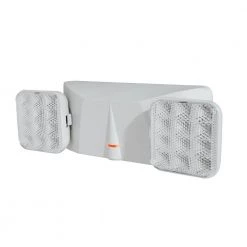 Best Sale 🥰 EML1 25-Watt White Integrated LED Emergency Light by NICOR 🧨 -NICOR Sales Store white nicor emergency exit lights eml1 10 unv wh fa 1000