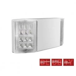 Top 10 😍 EML2 25-watt White Integrated LED Emergency Light by NICOR ⌛ -NICOR Sales Store white nicor emergency exit lights eml2 10 unv wh 44 1000