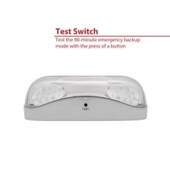 Coupon ✨ Outdoor Emergency White LED Fixture with Battery Backup by NICOR ⌛ 14 Coupon ✨ Outdoor Emergency White LED Fixture with Battery Backup by NICOR ⌛ -NICOR Sales Store white nicor emergency exit lights eml61unvwh 40 1000