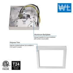 Best Pirce 🤩 DSE4 4 in. Square White LED Flush Mount Ceiling Light, 2700K by NICOR 👍 16 Best Pirce 🤩 DSE4 4 in. Square White LED Flush Mount Ceiling Light, 2700K by NICOR 👍 -NICOR Sales Store white nicor flush mount lights dse421202ksqwh 1d 1000