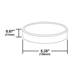 Cheapest 🥰 DSE5 5 in. Round White LED Flush Mount Ceiling Light, 3000K by NICOR ✨ -NICOR Sales Store white nicor flush mount lights dse521203krdwh 44 1000