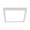 Discount 💯 DSE6 6 in. Square White LED Flush Mount Ceiling Light, 4000K by NICOR 🔔 -NICOR Sales Store white nicor flush mount lights dse621204ksqwh 64 1000