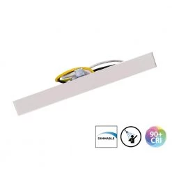 Discount 💯 DSE6 6 in. Square White LED Flush Mount Ceiling Light, 4000K by NICOR 🔔 -NICOR Sales Store white nicor flush mount lights dse621204ksqwh c3 1000