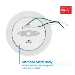 Best Pirce ⌛ DSK56 Selectable Series 5/6 in. Surface Mount Integrated LED Recessed Downlight by NICOR 🤩 -NICOR Sales Store white nicor flush mount lights dsk563120swh 66 1000