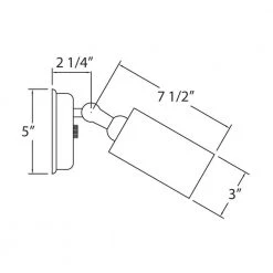 Best deal 🔔 Single Bullet 50-Watt White Outdoor Wall Lantern Sconce by NICOR ✨ -NICOR Sales Store white nicor outdoor sconces 11512 44 1000
