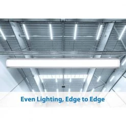 Flash Sale 🔥 LS1- 4 ft. High Output 425-Watt White Integrated LED Linear Strip Light in 4000K by NICOR 👍 15 Flash Sale 🔥 LS1- 4 ft. High Output 425-Watt White Integrated LED Linear Strip Light in 4000K by NICOR 👍 -NICOR Sales Store white nicor strip light fixtures ls1 10h unv 40 1d 1000