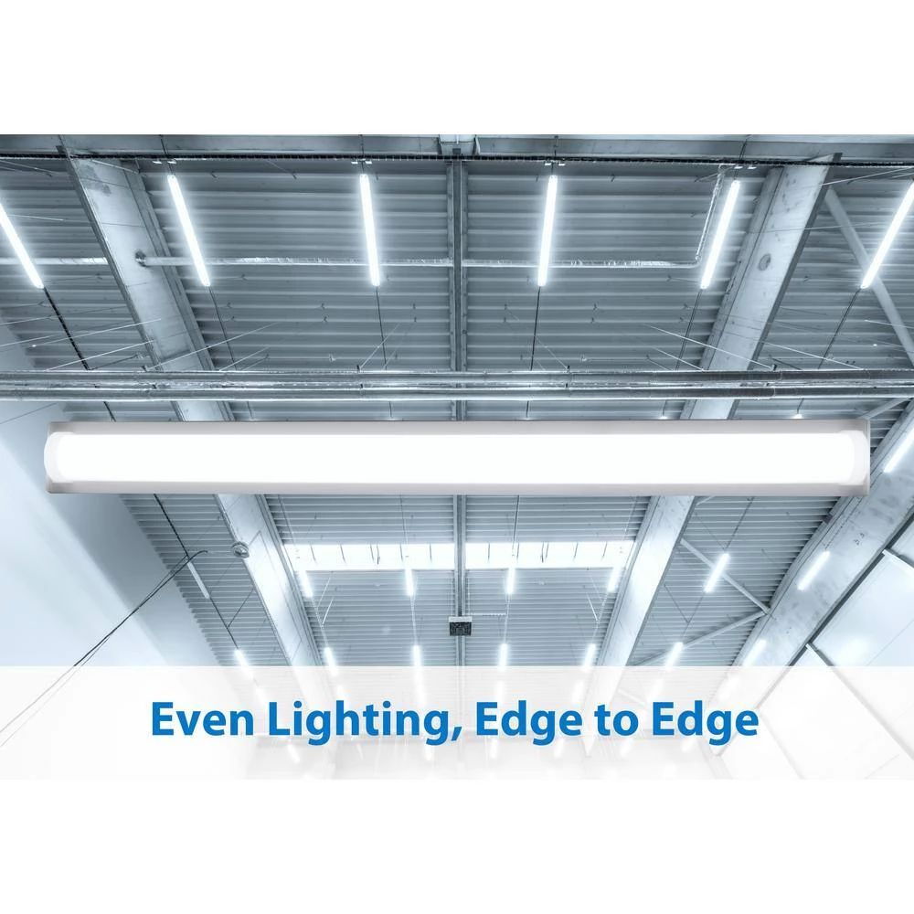 Flash Sale 🔥 LS1- 4 ft. High Output 425-Watt White Integrated LED Linear Strip Light in 4000K by NICOR 👍 7 Flash Sale 🔥 LS1- 4 ft. High Output 425-Watt White Integrated LED Linear Strip Light in 4000K by NICOR 👍 - Image 5