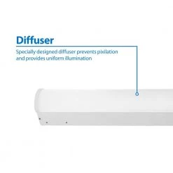 Cheapest 🥰 LSC 2 Ft. 150-Watt Equivalent Integrated LED White Selectable Strip Light by NICOR 🔔 -NICOR Sales Store white nicor strip light fixtures lscs12u 40 1000